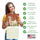 Alpacas Wall Calendar 2026