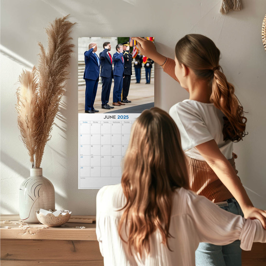 Donald J Trump 45/47 Wall Calendar 2026