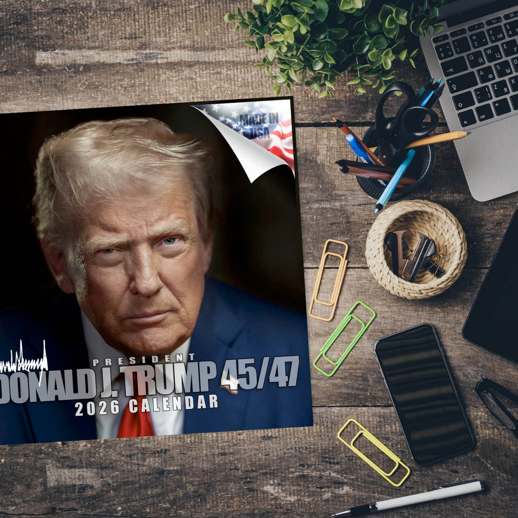Donald J Trump 45/47 Wall Calendar 2026