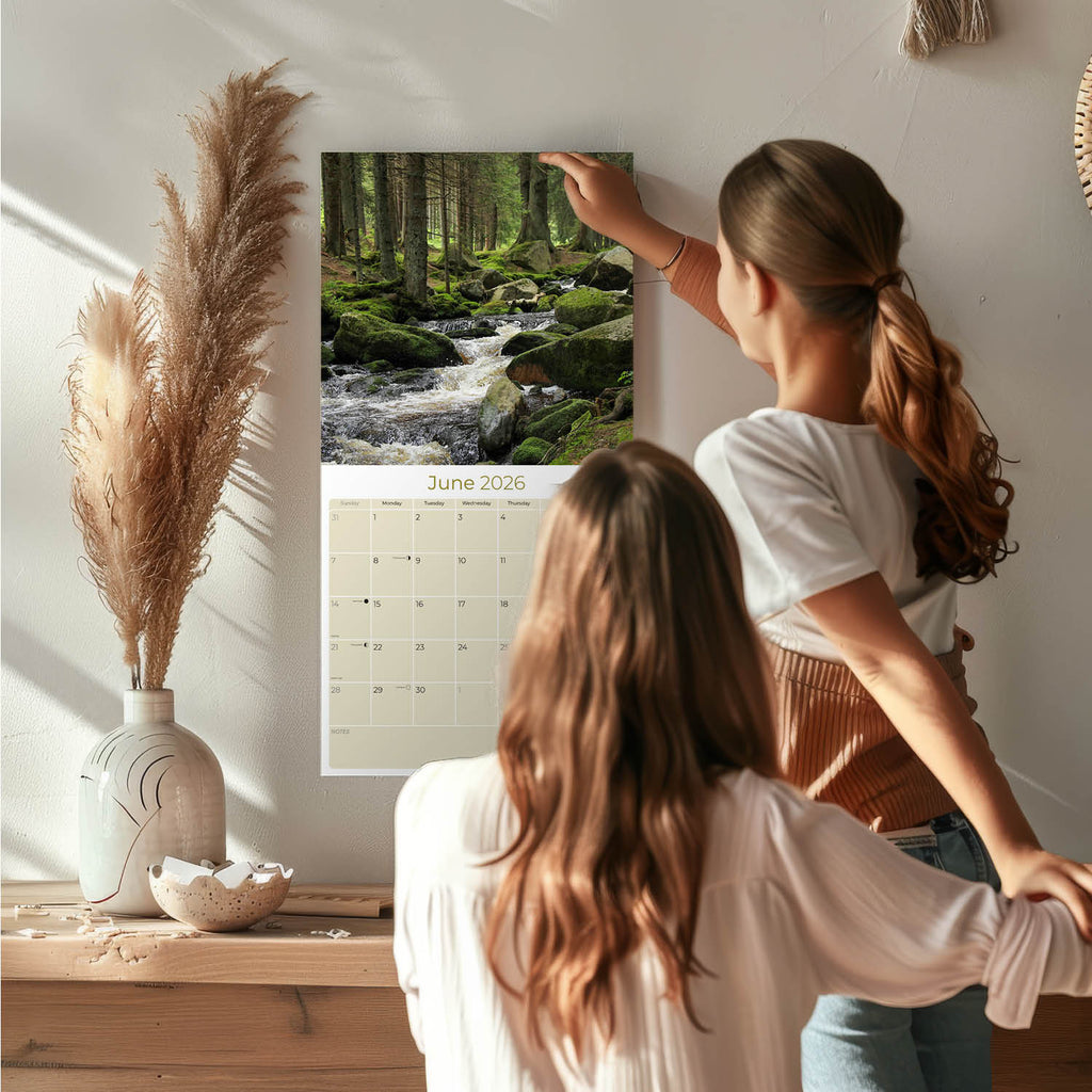 Seasons Wall Calendar 2026