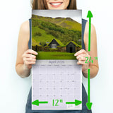 Seasons Wall Calendar 2026