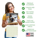 Cats - Siamese Wall Calendar 2026
