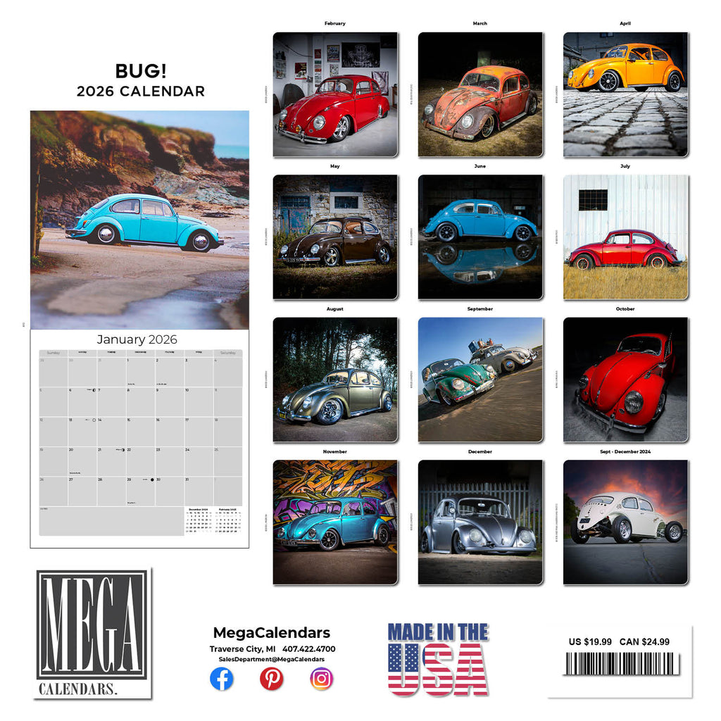 Bug! Calendar 2026