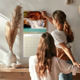 Waterfalls Wall Calendar 2026