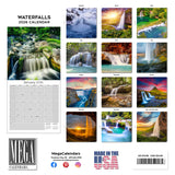 Waterfalls Wall Calendar 2026