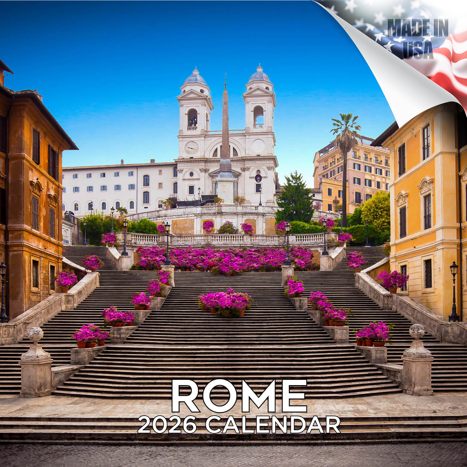 Rome Wall Calendar 2026