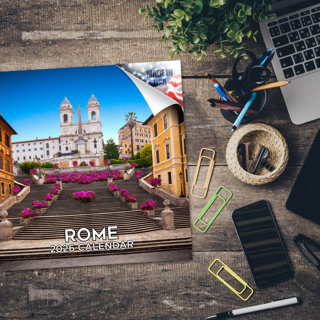 Rome Wall Calendar 2026