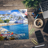 Greek Islands Wall Calendar 2026
