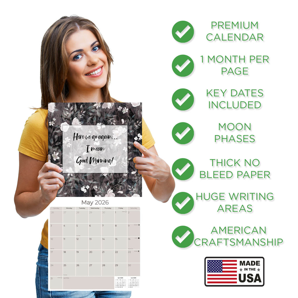 F*ckit Wall Calendar 2026
