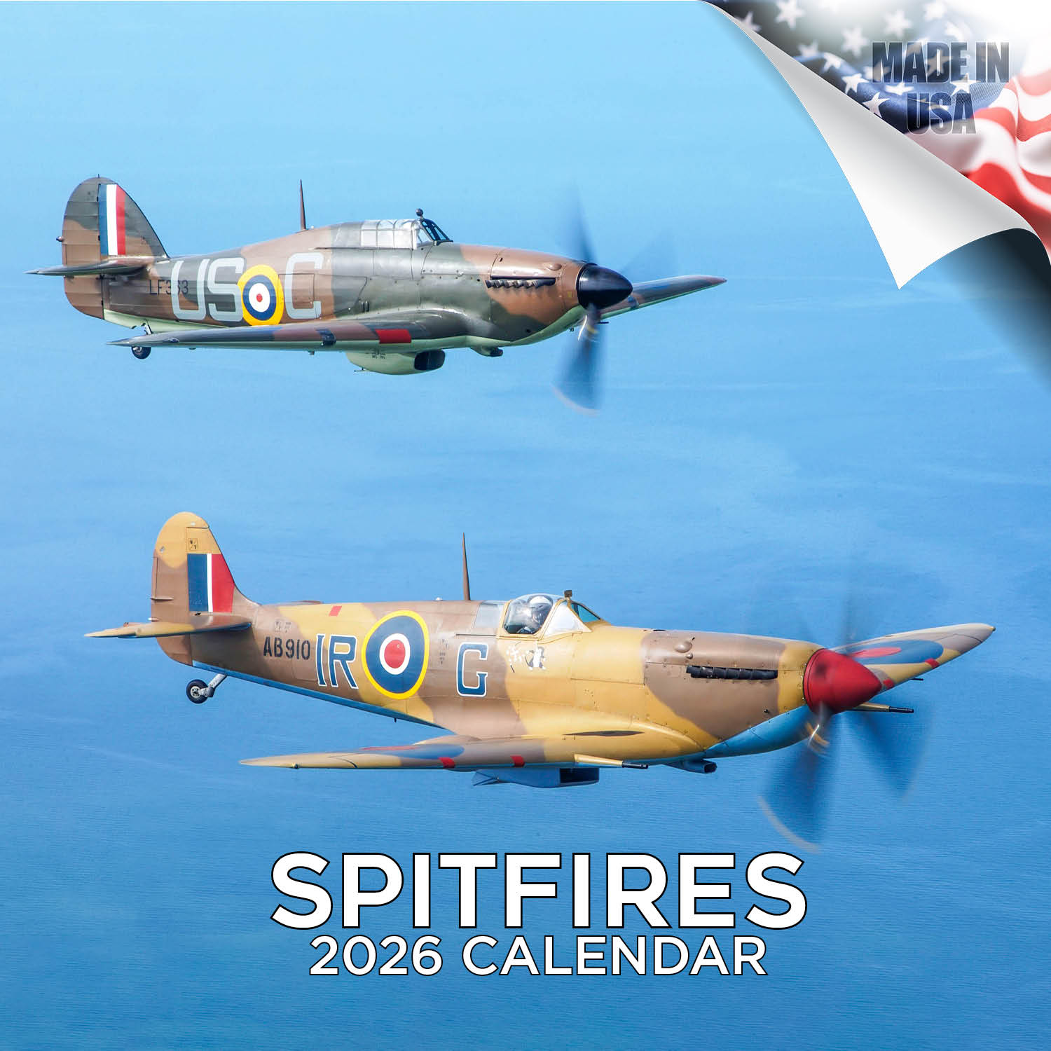 Spitfires Wall Calendar 2026