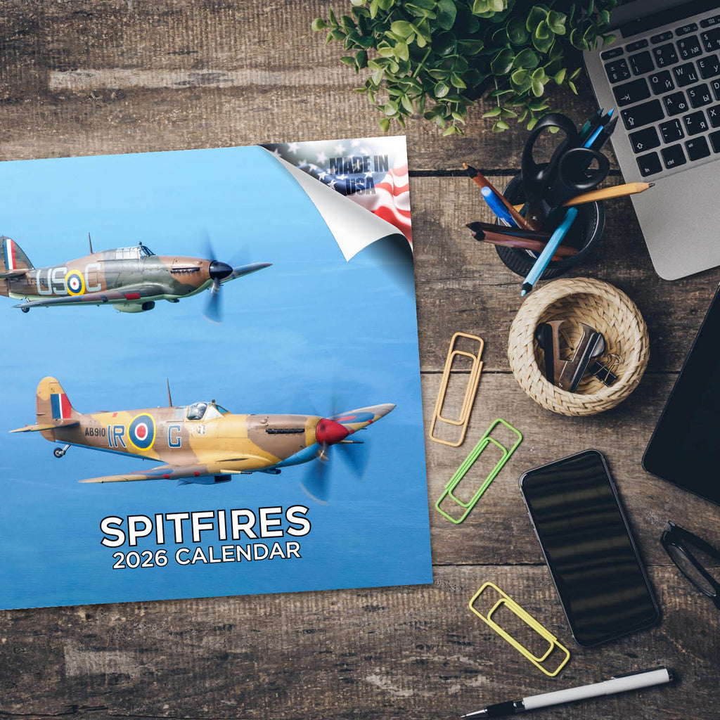 Spitfires Wall Calendar 2026