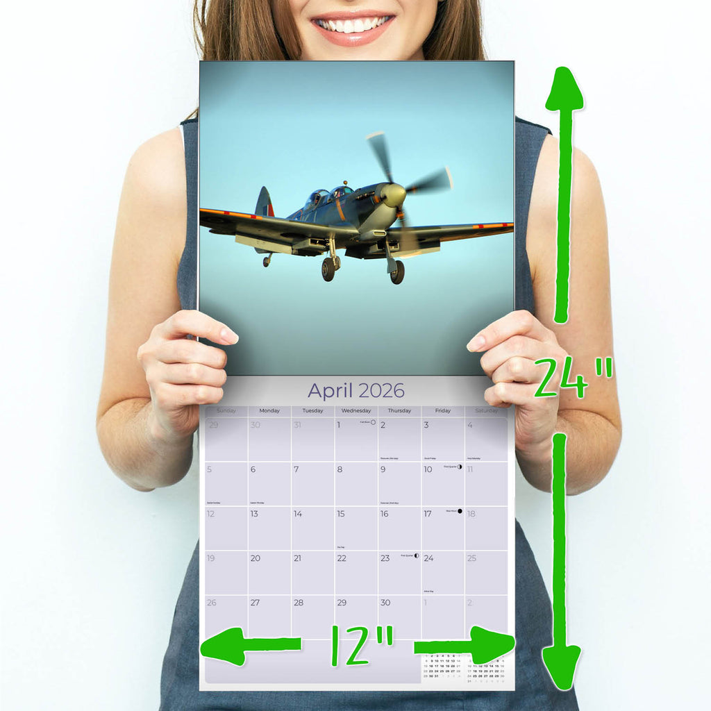 Spitfires Wall Calendar 2026