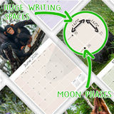 Apes Wall Calendar 2026