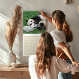 Pandas Wall Calendar 2026