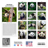 Pandas Wall Calendar 2026