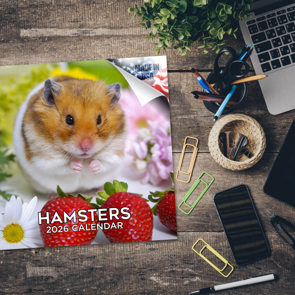 Hamsters Calendar 2026