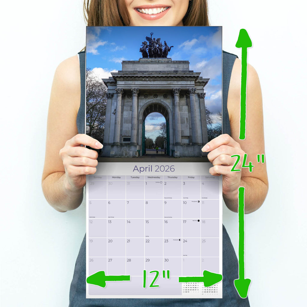 London Wall Calendar 2026