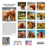Highland Cows Calendar 2026