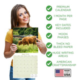 Highland Cows Calendar 2026