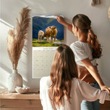 Cows Wall Calendar 2026