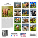 Cows Wall Calendar 2026