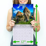 Cows Wall Calendar 2026