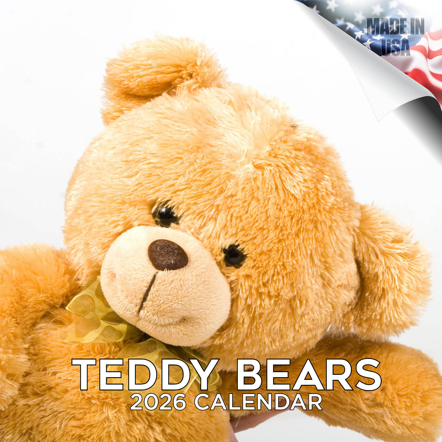 Teddy Bears Wall Calendar 2026