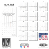 Freedom Wall Calendar 2026