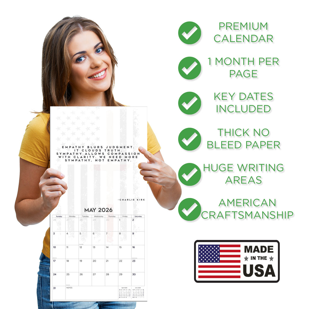 Freedom Wall Calendar 2026