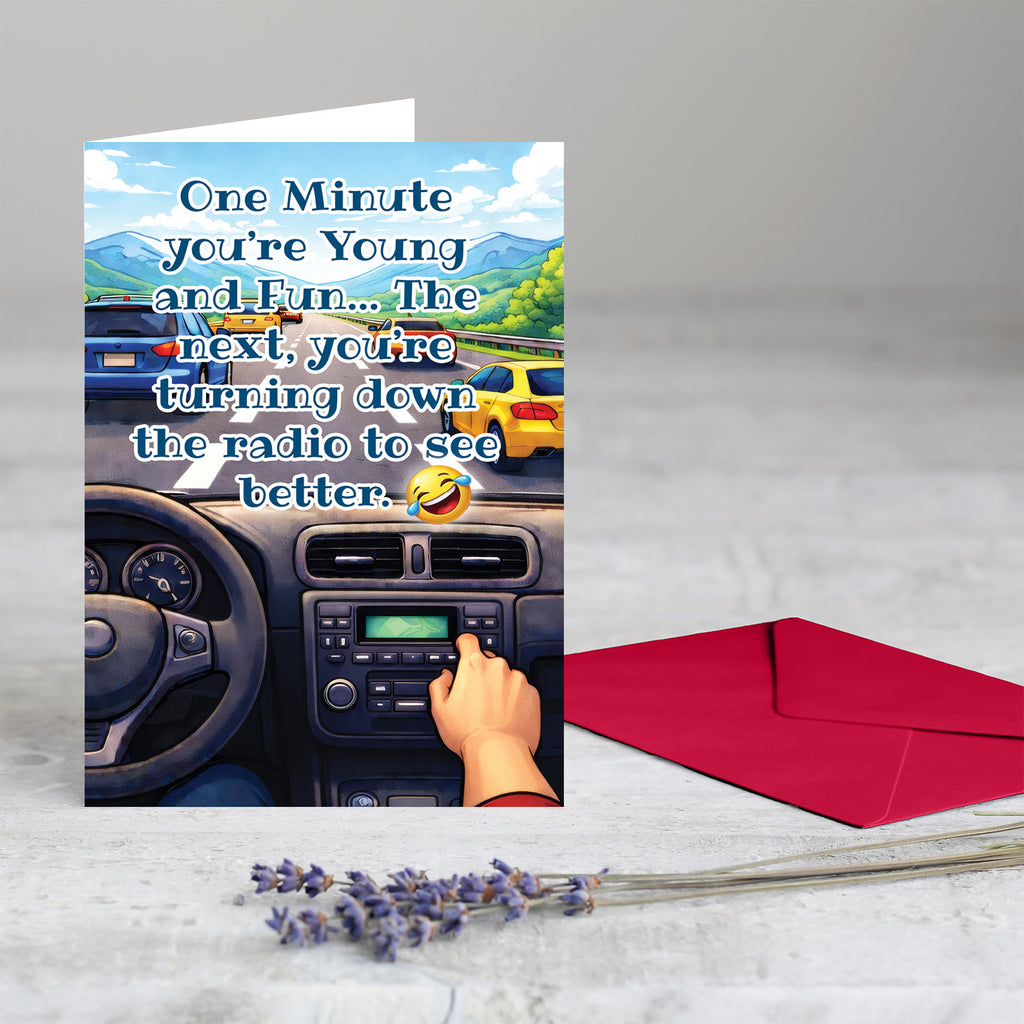 Young and Fun Greeting Card