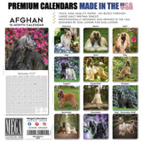 Afghan Hound Wall Calendar 2027 - 12" x 12" Monthly Dog Breed Calendar