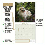 Great Pyrenees Wall Calendar 2027 - 12" x 12" Monthly Noble Pure-White Livestock Guardian Mountain Dog Calendar