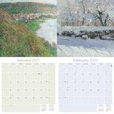Claude Monet Wall Calendar 2027 - 12" x 12" Monthly Classic French Impressionist Oil Painting Art Calendar