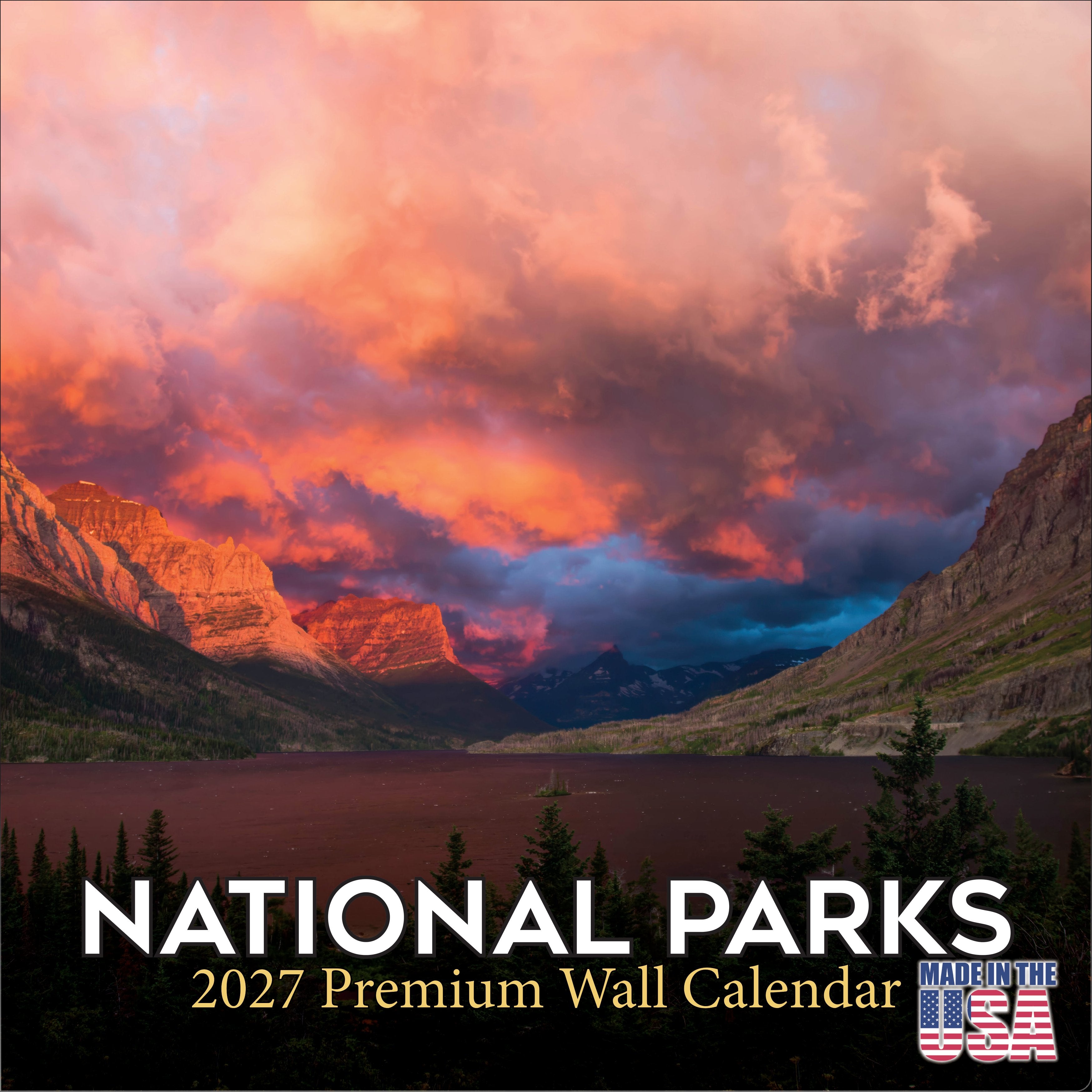 National Parks Wall Calendar 2027 - 12