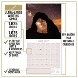 National Parks Wall Calendar 2027 - 12" x 12" Monthly Majestic American Wilderness Scenic Landmarks Travel Calendar
