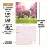 Whippet Wall Calendar 2027 - 12" x 12" Monthly Sleek & Athletic Sighthound Dog Breed Calendar