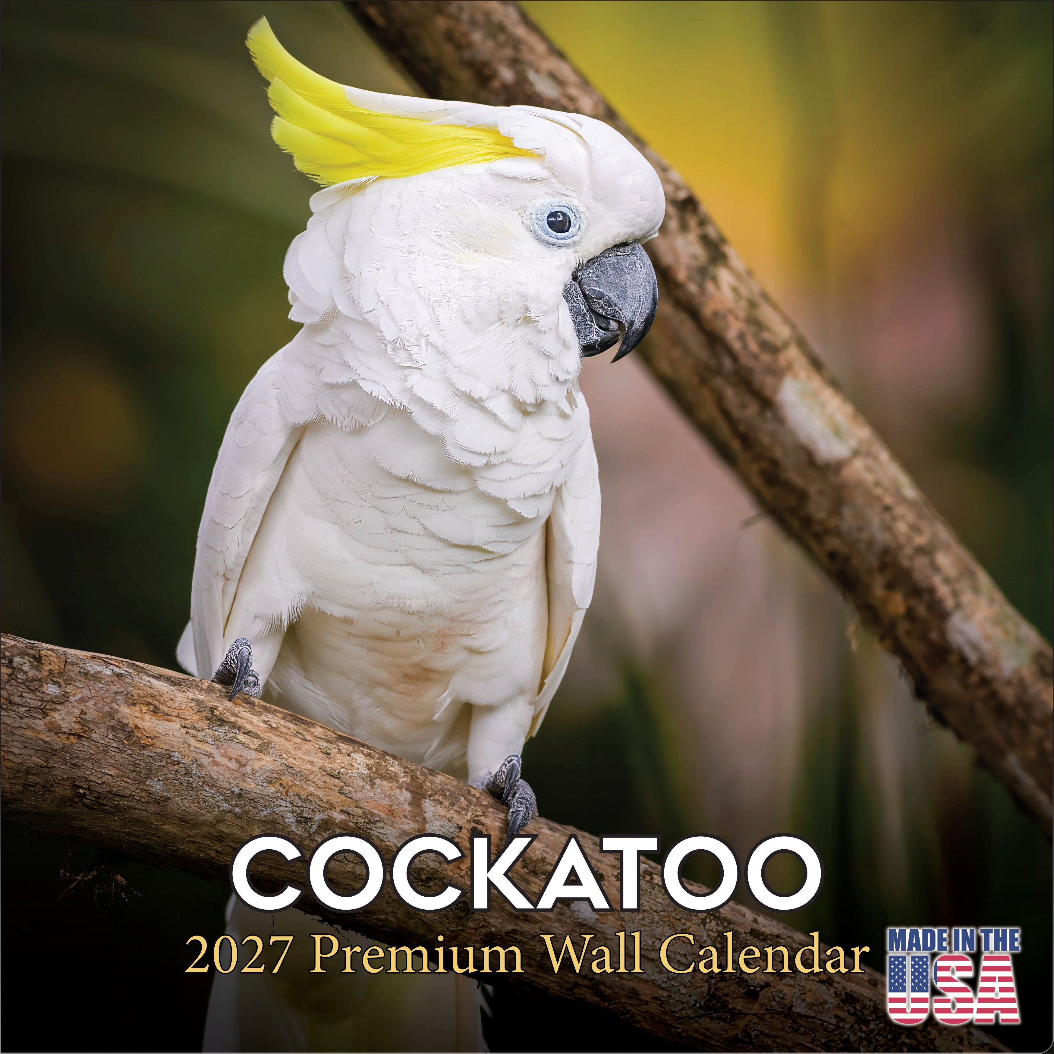 Cockatoos Wall Calendar 2027 - 12