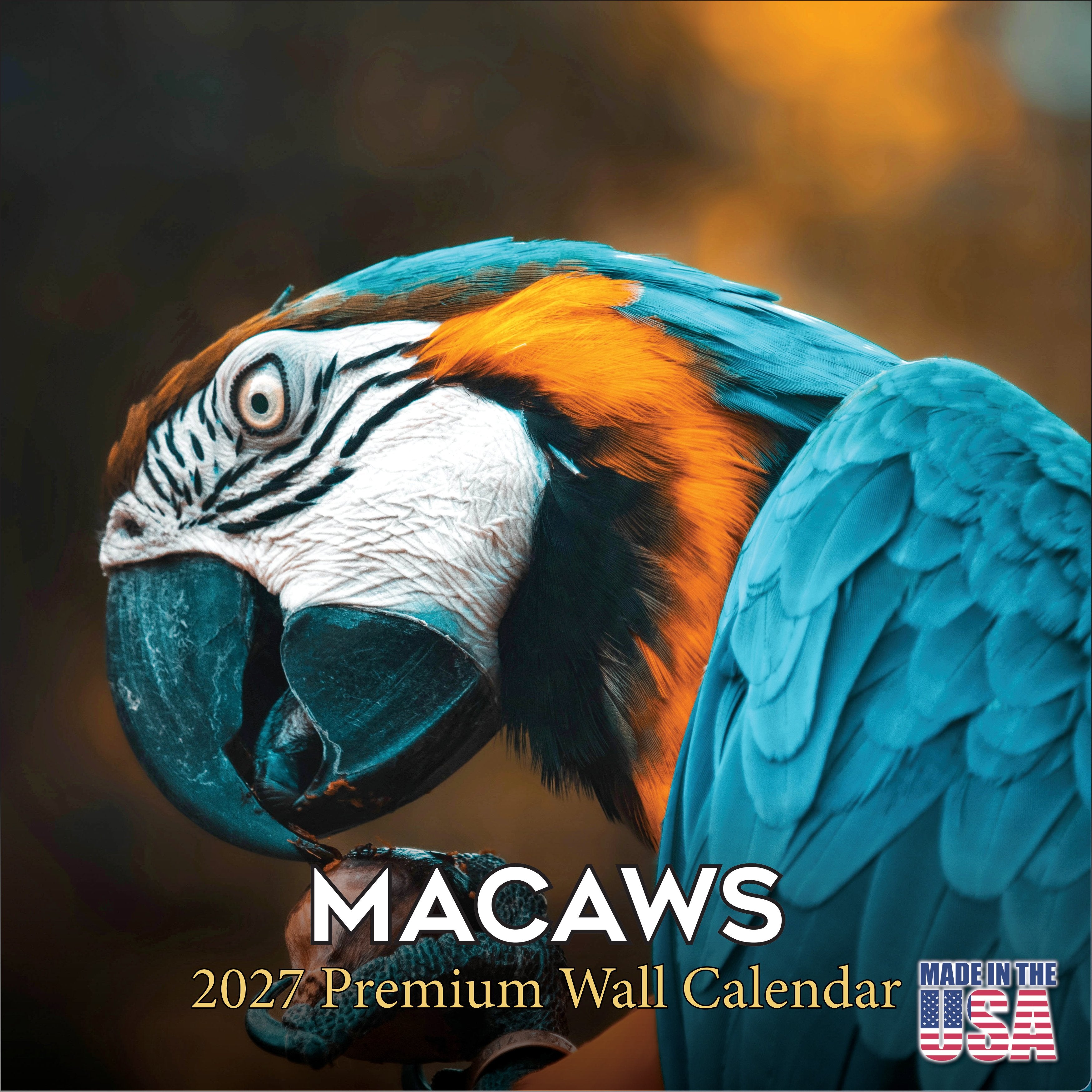 Macaws Wall Calendar 2027 - 12