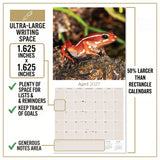 Frogs Wall Calendar 2027 - 12" x 12" Monthly Colorful Exotic Tree Frogs Amphibian Nature Calendar