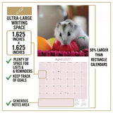 Hamsters Wall Calendar 2027 - 12" x 12" Monthly Cute Rodents & Precocious Pocket Pet Calendar