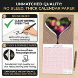 Hearts Wall Calendar 2027 - 12" x 12" Monthly Romantic Imagery & Symbolic Love Art Calendar
