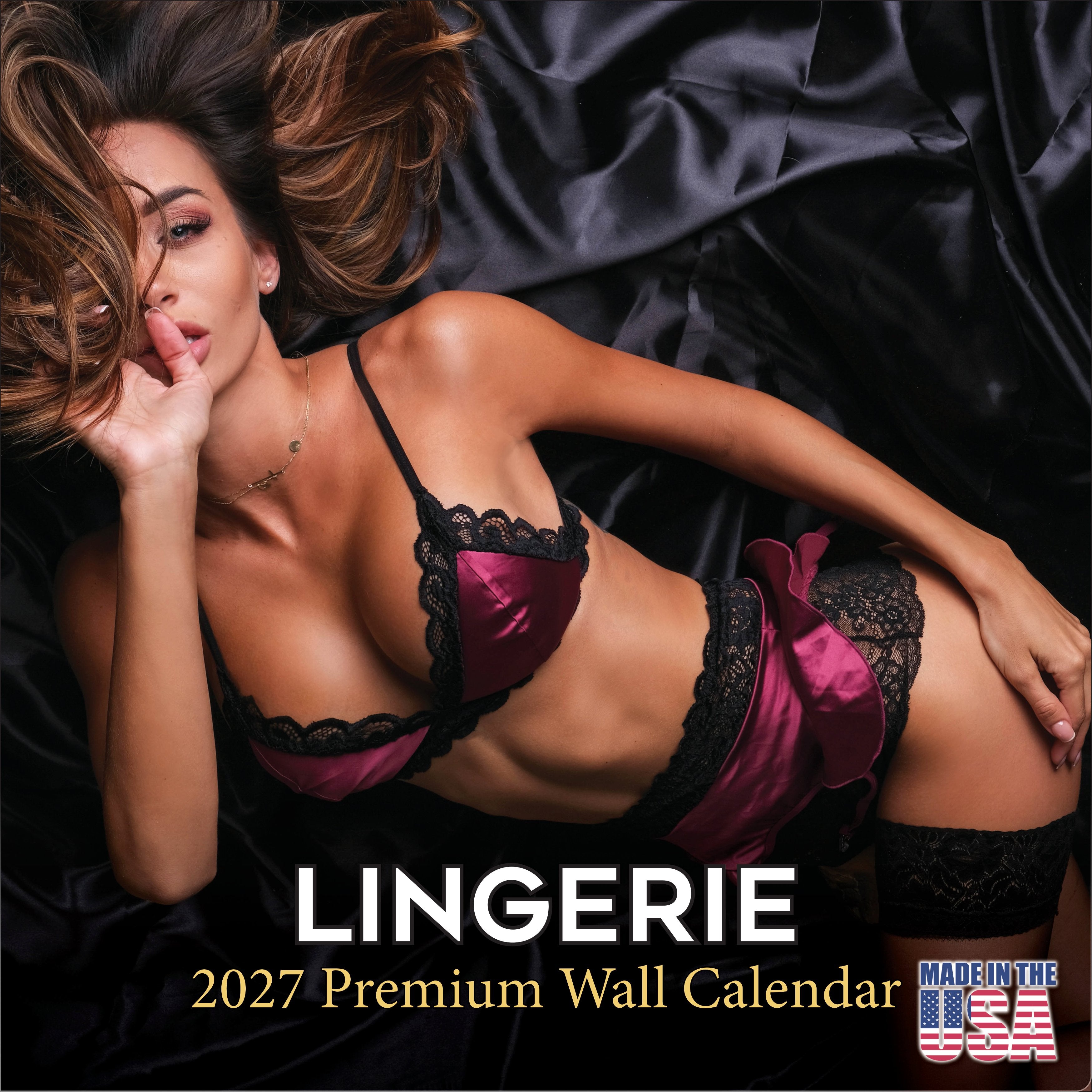 Lingerie Wall Calendar 2027 - 12