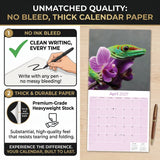 Lizards Wall Calendar 2027 - 12" x 12" Monthly Exotic Reptiles & Colorful Scaled Terrarium Nature Calendar