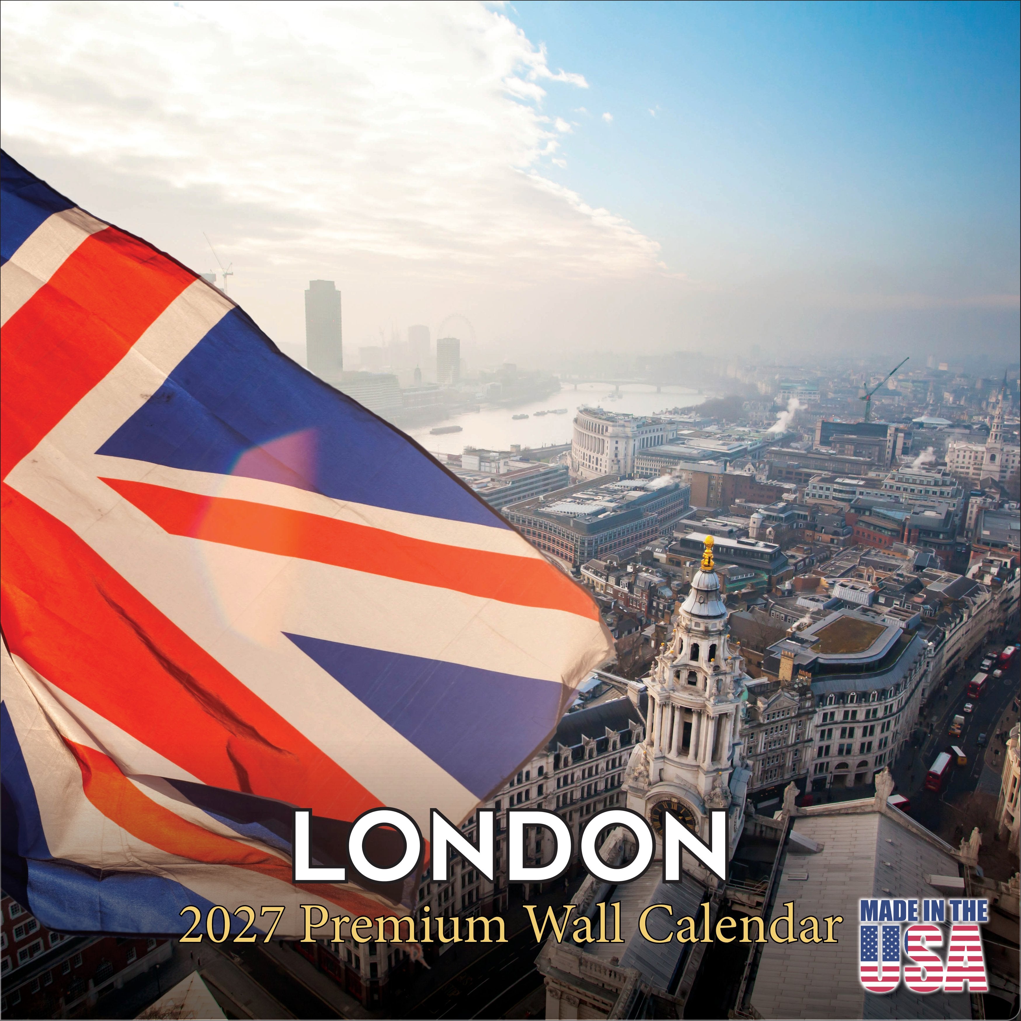 London Wall Calendar 2027 - 12