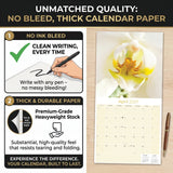 Orchids Wall Calendar 2027 - 12" x 12" Monthly Exotic Flowers & Vibrant Botanical Photography Calendar
