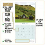 Seasons Wall Calendar 2027 - 12" x 12" Monthly Breathtaking Four Seasons Nature Scenery Calendar