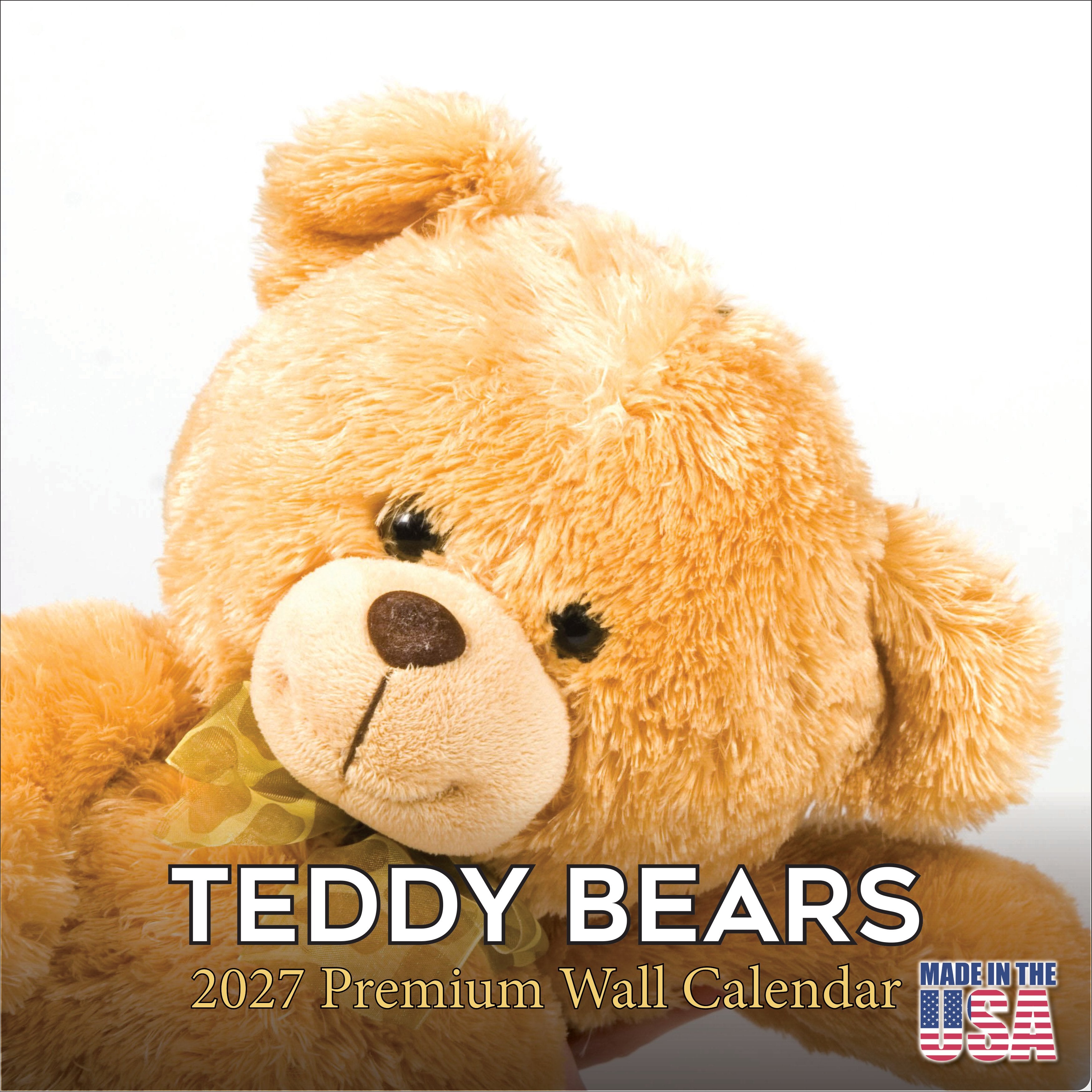 Teddy Bears Wall Calendar 2027 - 12