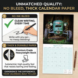 Tractors Wall Calendar 2027 - 12" x 12" Monthly Farm Machinery Calendar
