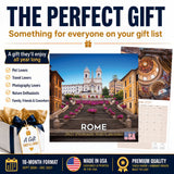 Rome Wall Calendar 2027 - 12" x 12" Monthly Iconic Italian Architecture & Cityscape Travel Calendar