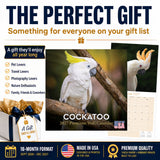 Cockatoos Wall Calendar 2027 - 12" x 12" Monthly Bird Breed Calendar